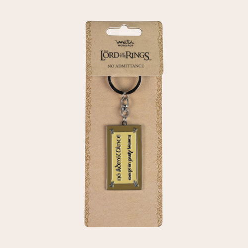 "No Admittance" Keychain