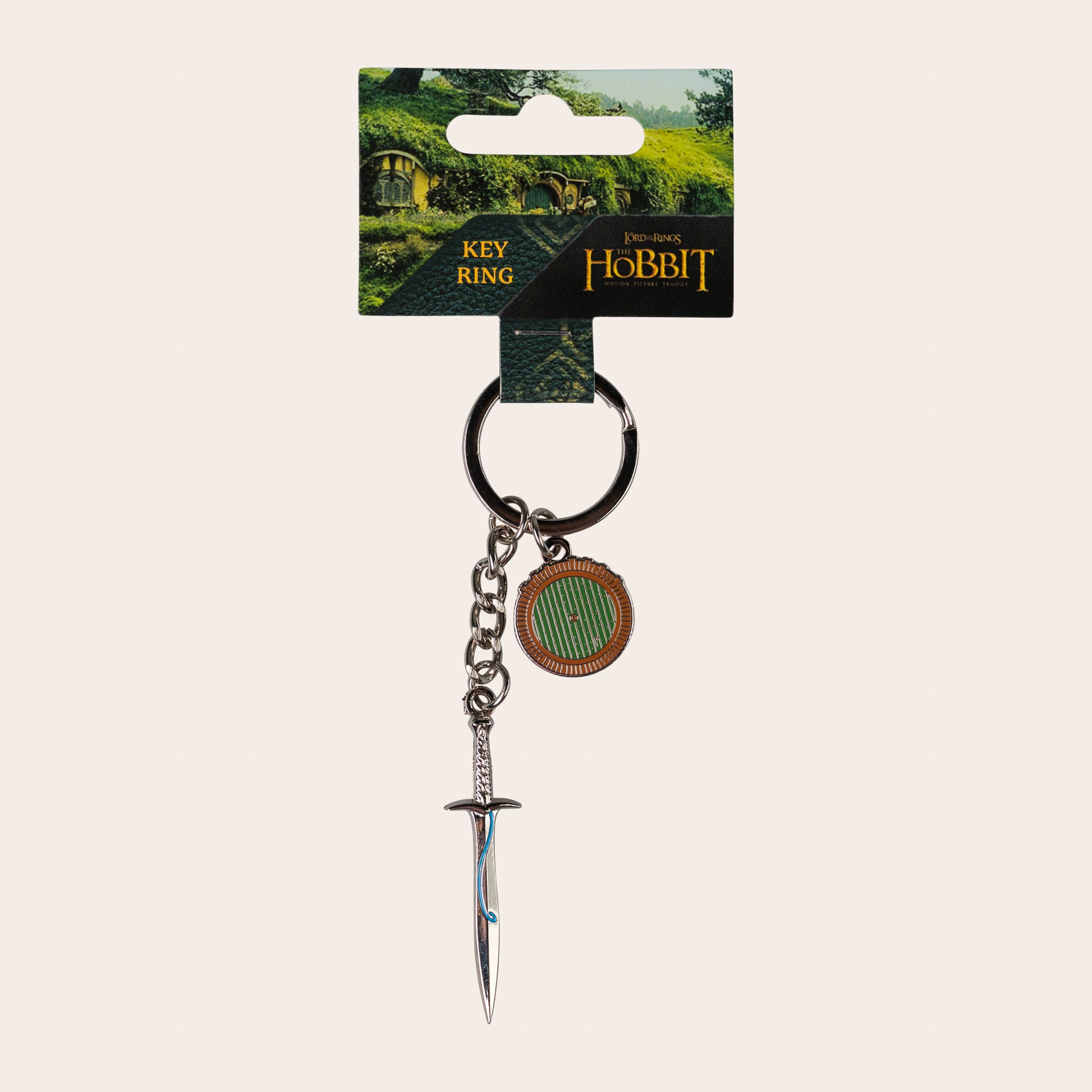 The Sting Sword & Green Door Keychain