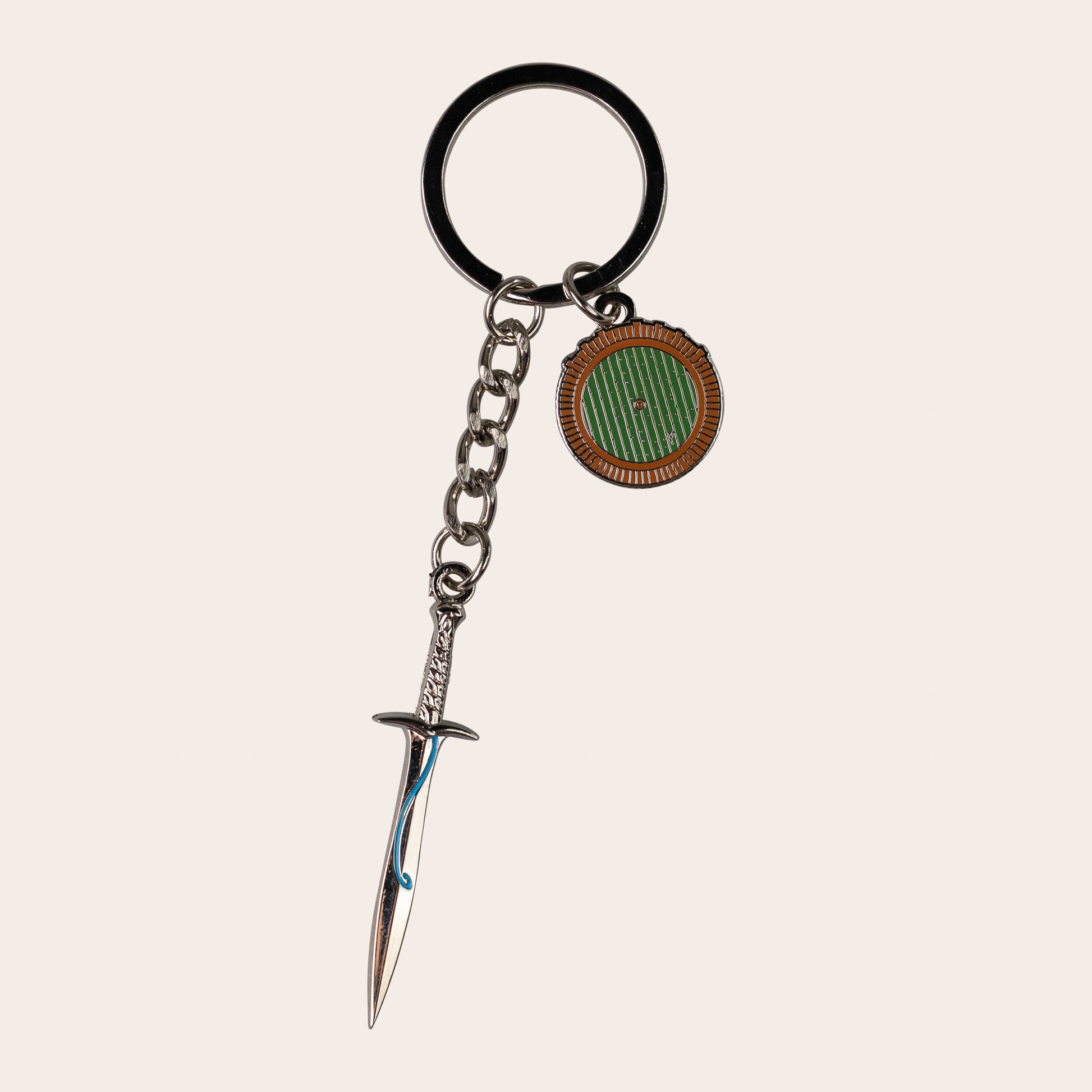 The Sting Sword & Green Door Keychain