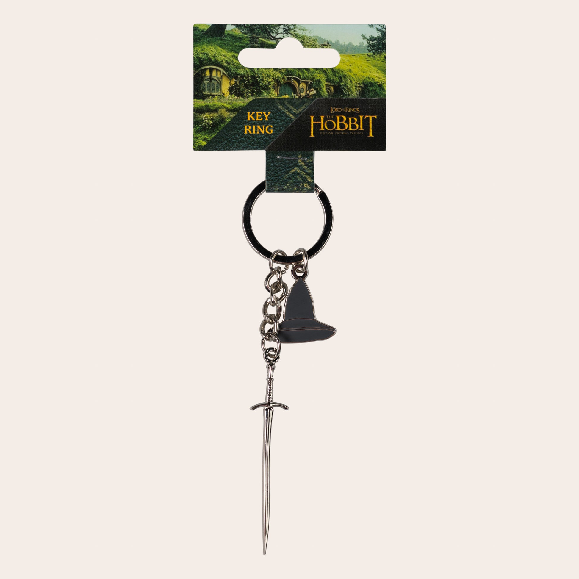 Gandalf™ Keychain Galmdring Sword & Hat