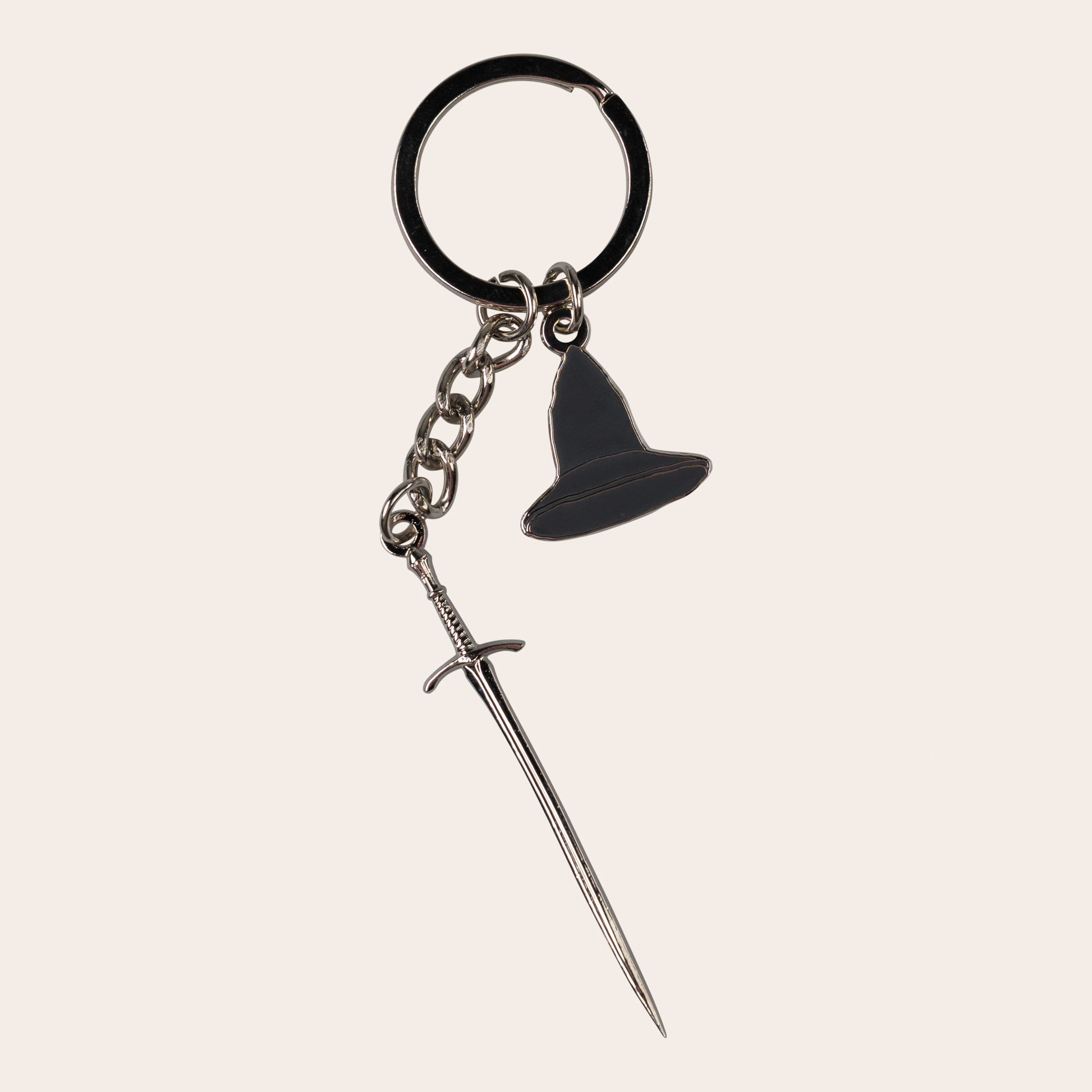 Gandalf™ Keychain Galmdring Sword & Hat