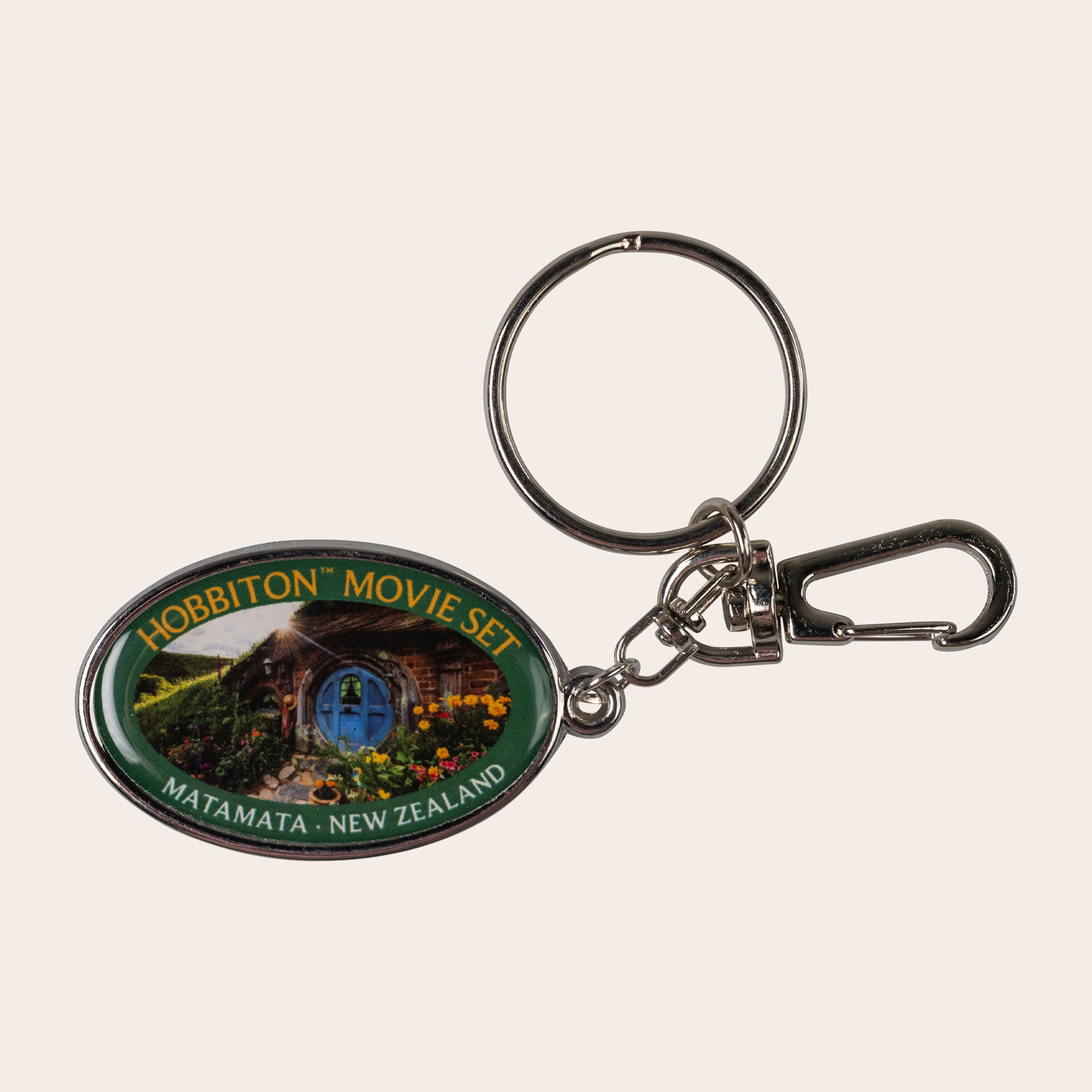 Hobbiton™ Movie Set Oval Keyring