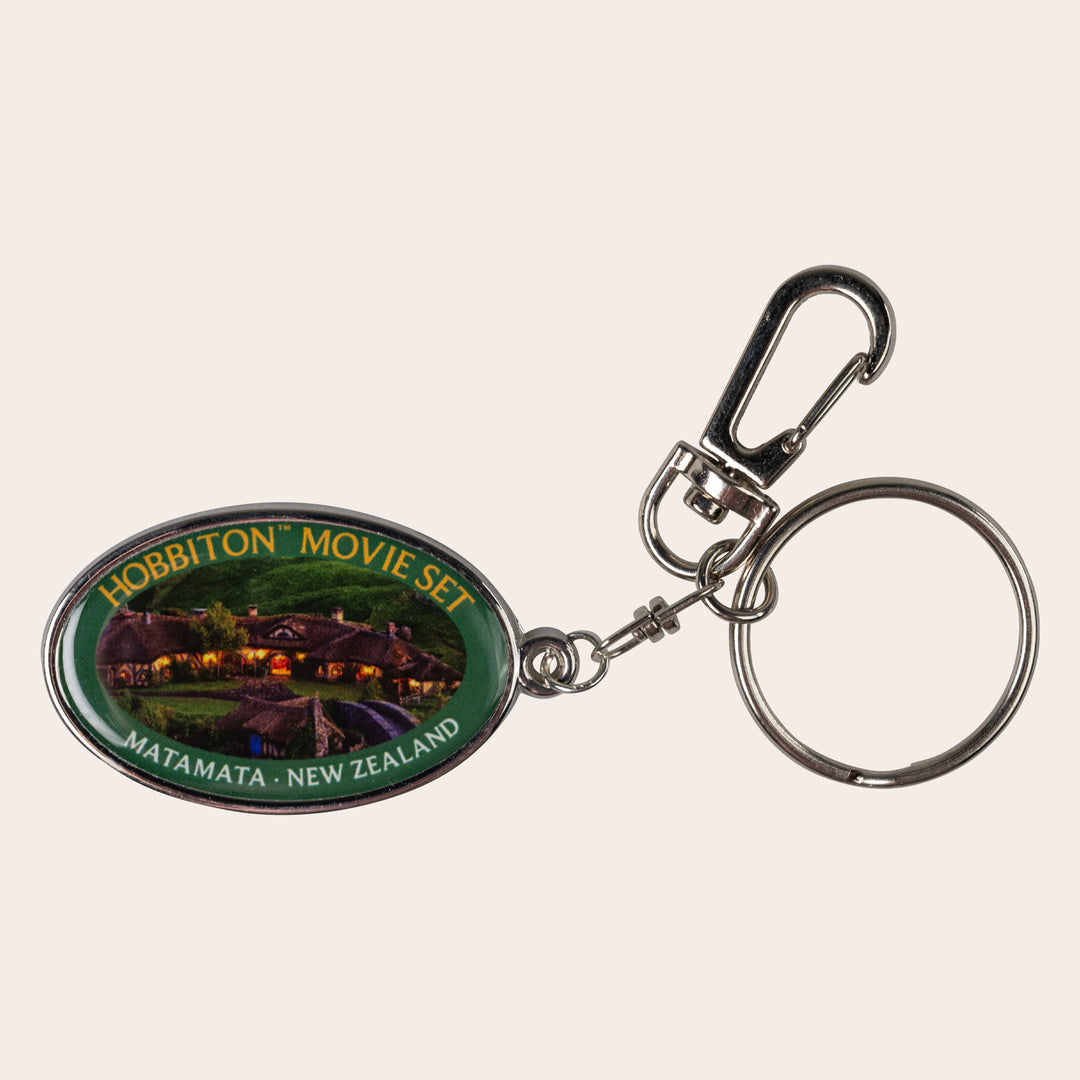 Hobbiton™ Movie Set Oval Keyring
