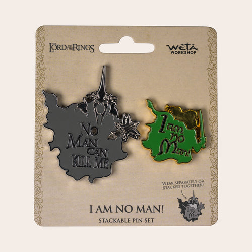 "I Am No Man!" Pin Set