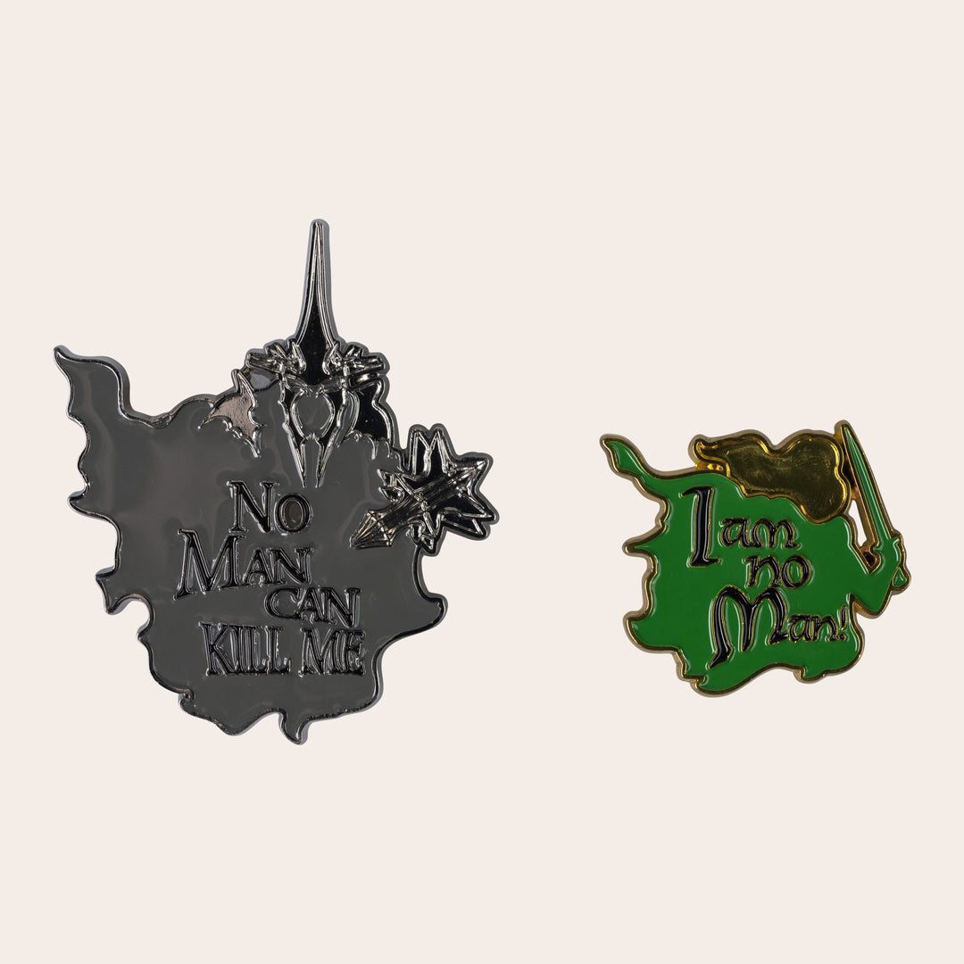 "I Am No Man!" Pin Set