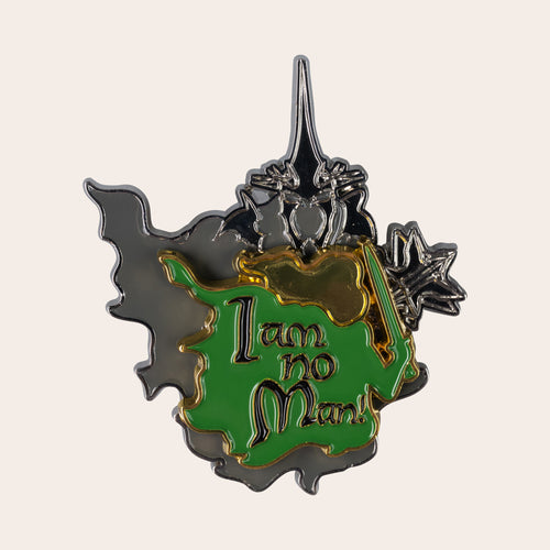 "I Am No Man!" Pin Set