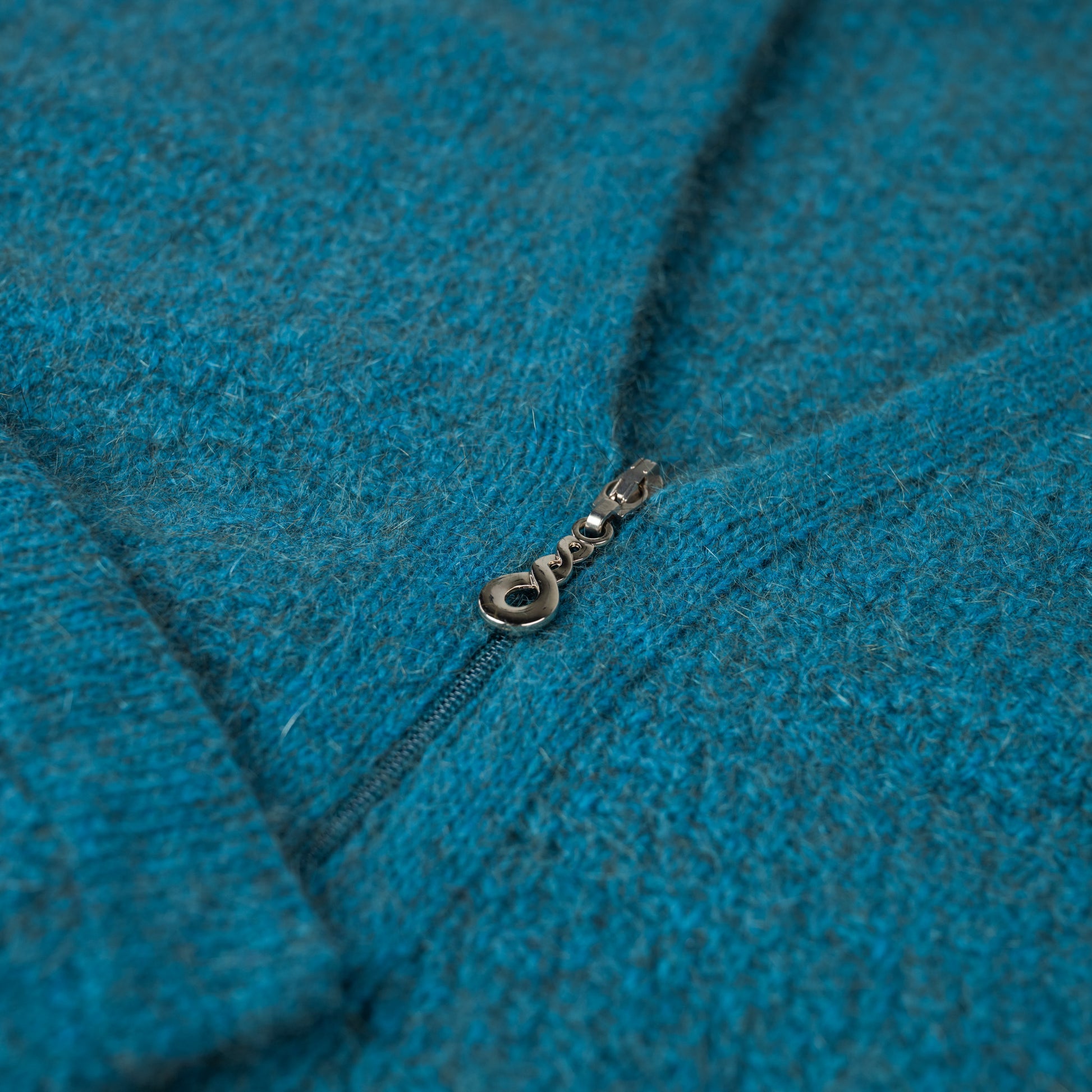 Premium New Zealand Possum Merino Zip Poncho