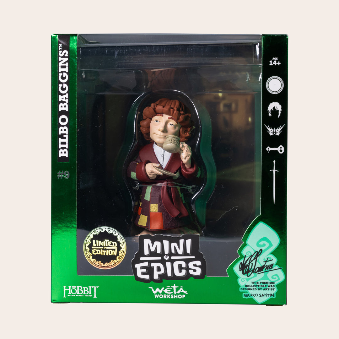 Bilbo Baggins™ Mini Epics Figure Limited Edition with Teacup