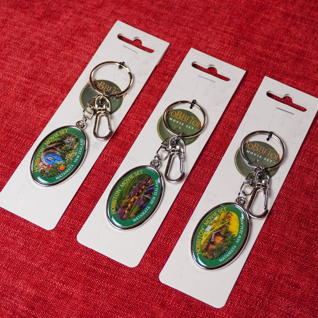 Hobbiton™ Movie Set Oval Keyring
