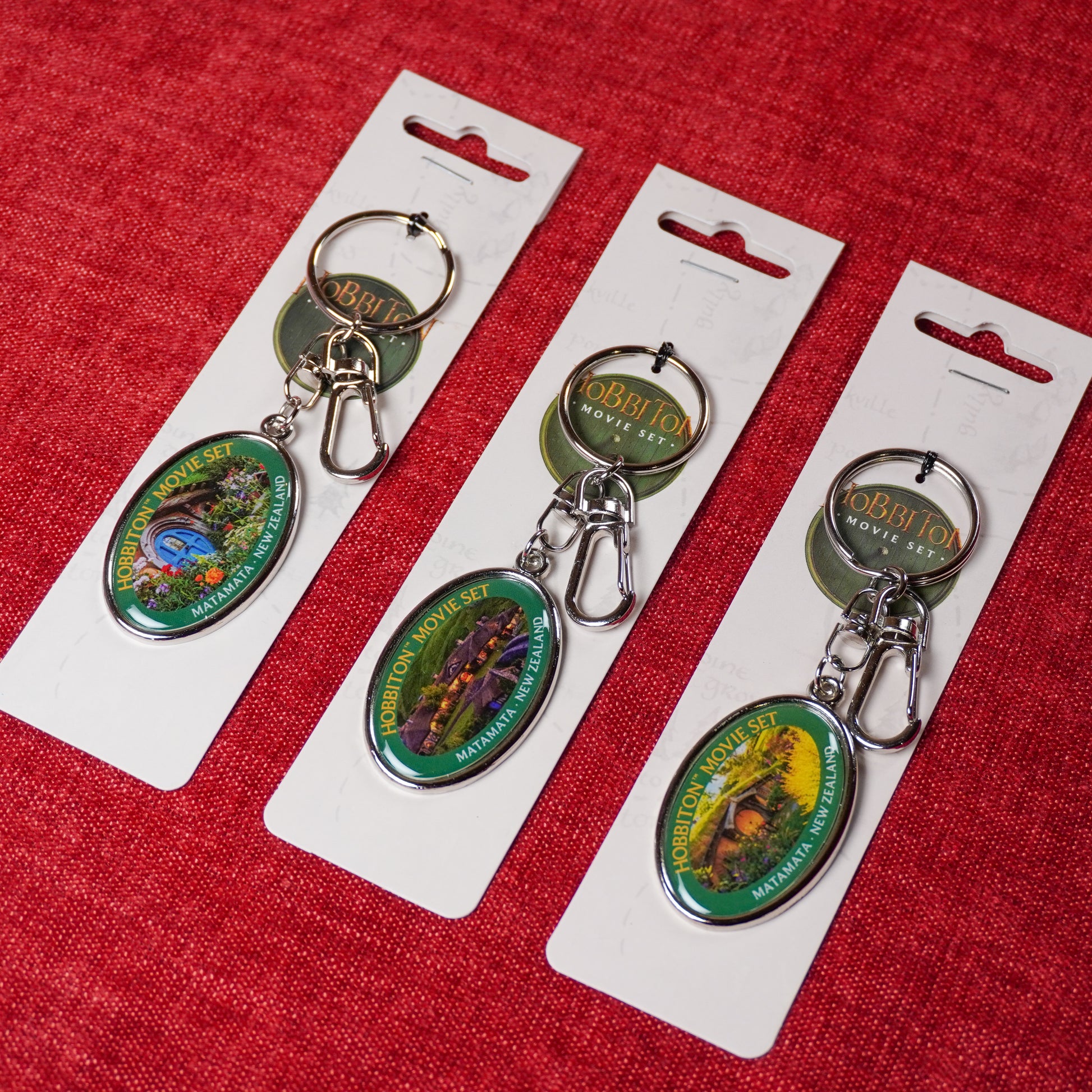 Hobbiton™ Movie Set Oval Keyring