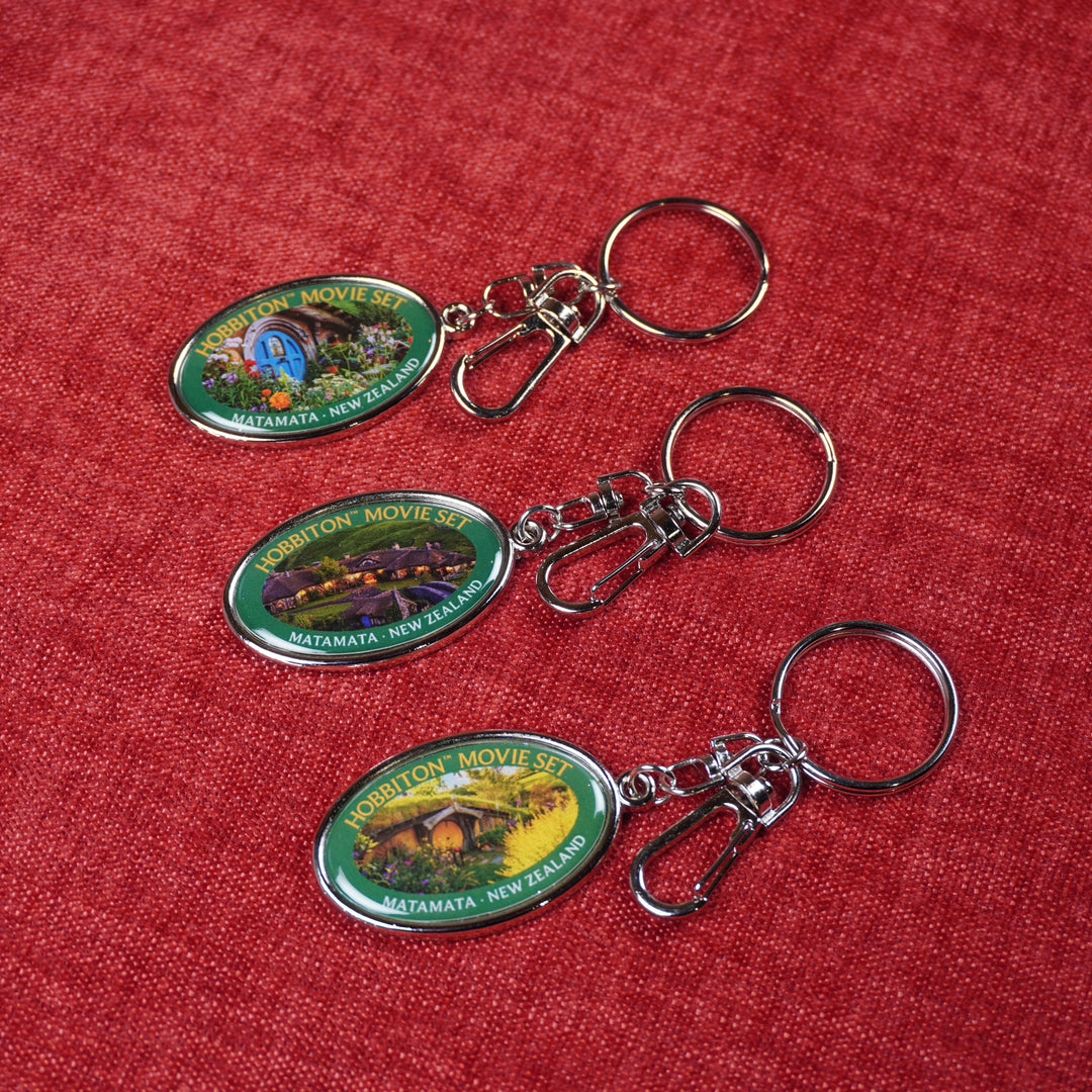 Hobbiton™ Movie Set Oval Keyring
