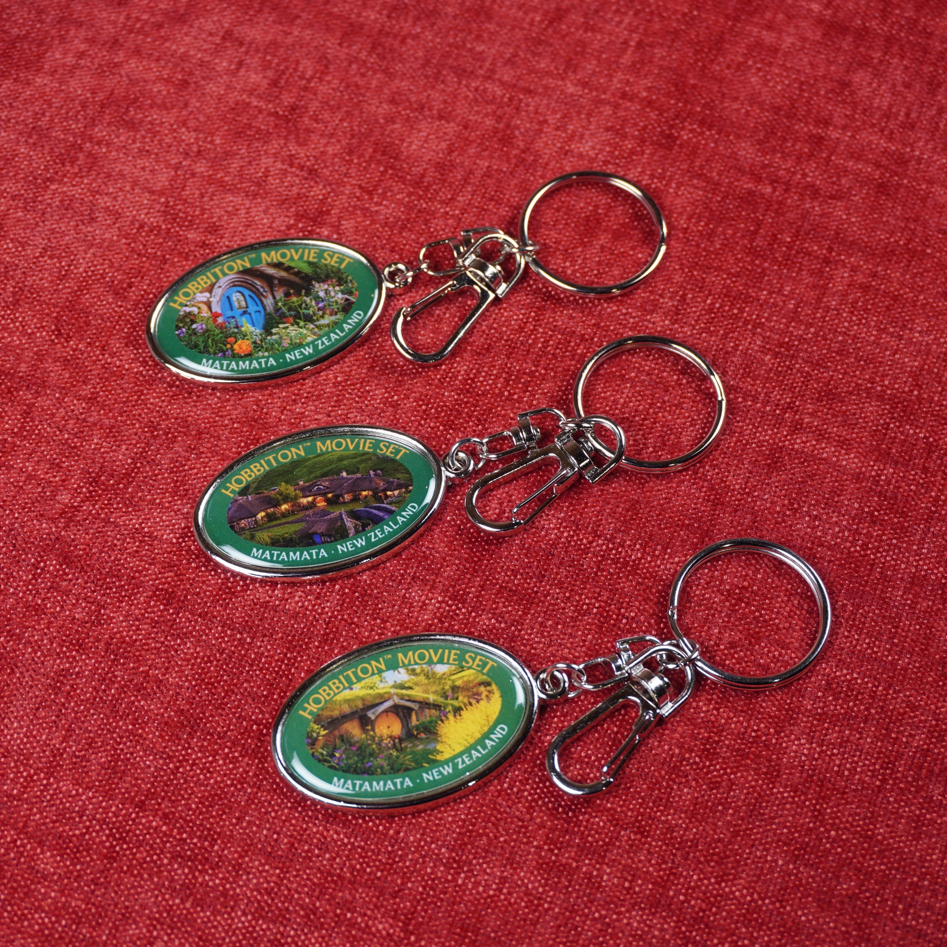 Hobbiton™ Movie Set Oval Keyring