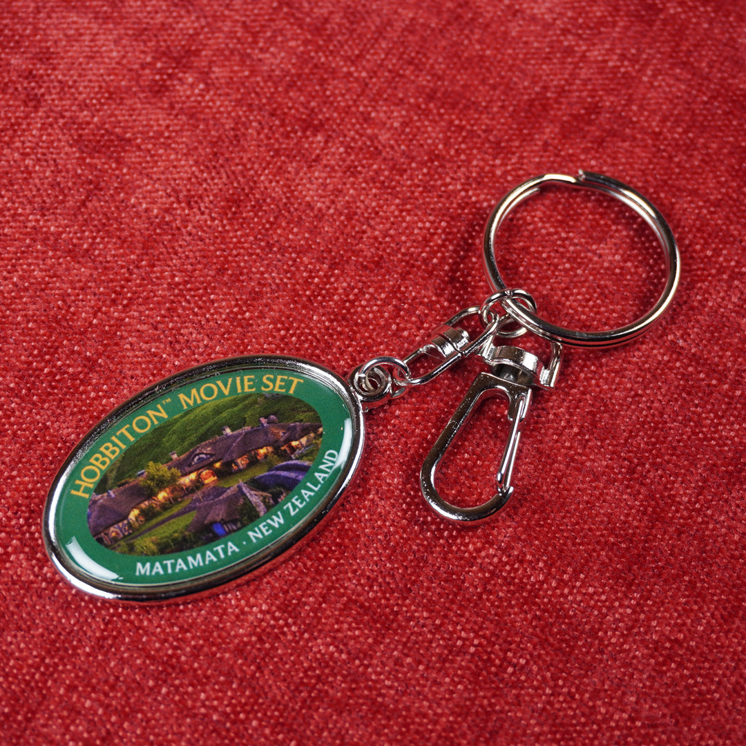 Hobbiton™ Movie Set Oval Keyring