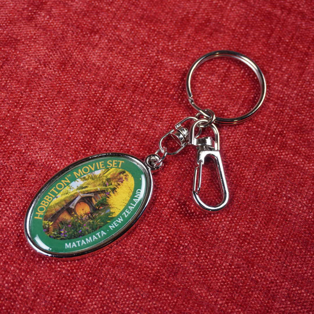 Hobbiton™ Movie Set Oval Keyring