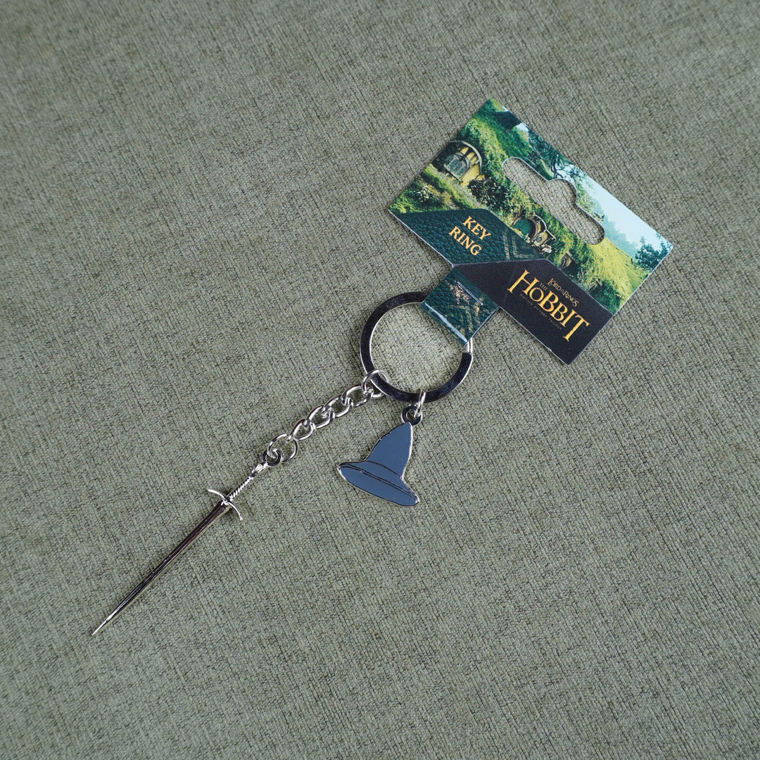 Gandalf™ Keychain Glamdring Sword & Hat