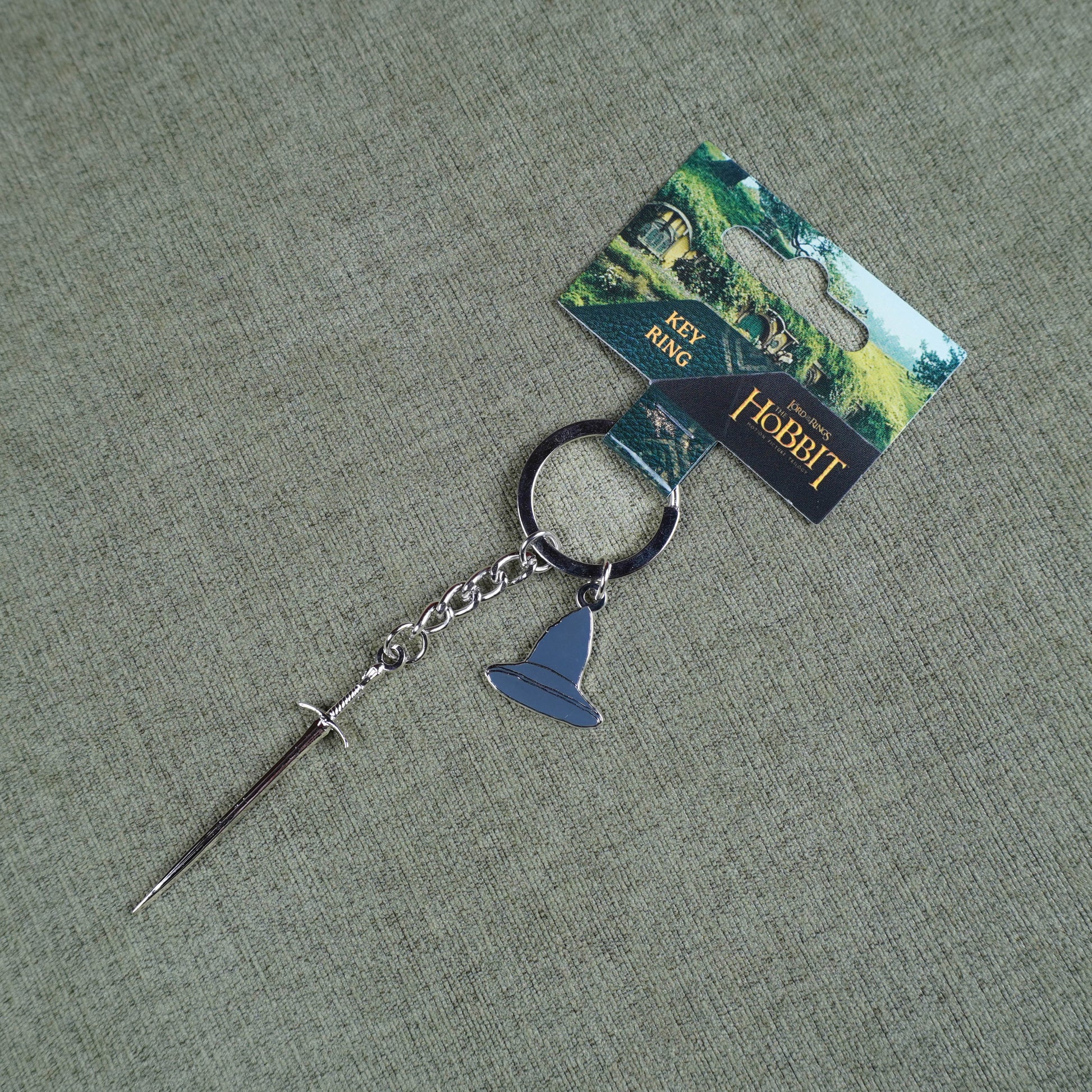 Gandalf™ Keychain Glamdring Sword & Hat
