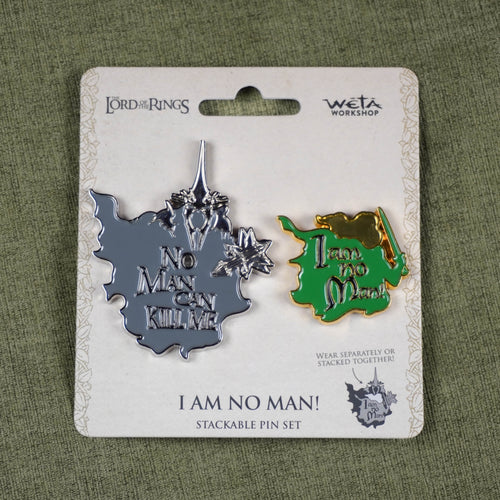 "I Am No Man!" Pin Set