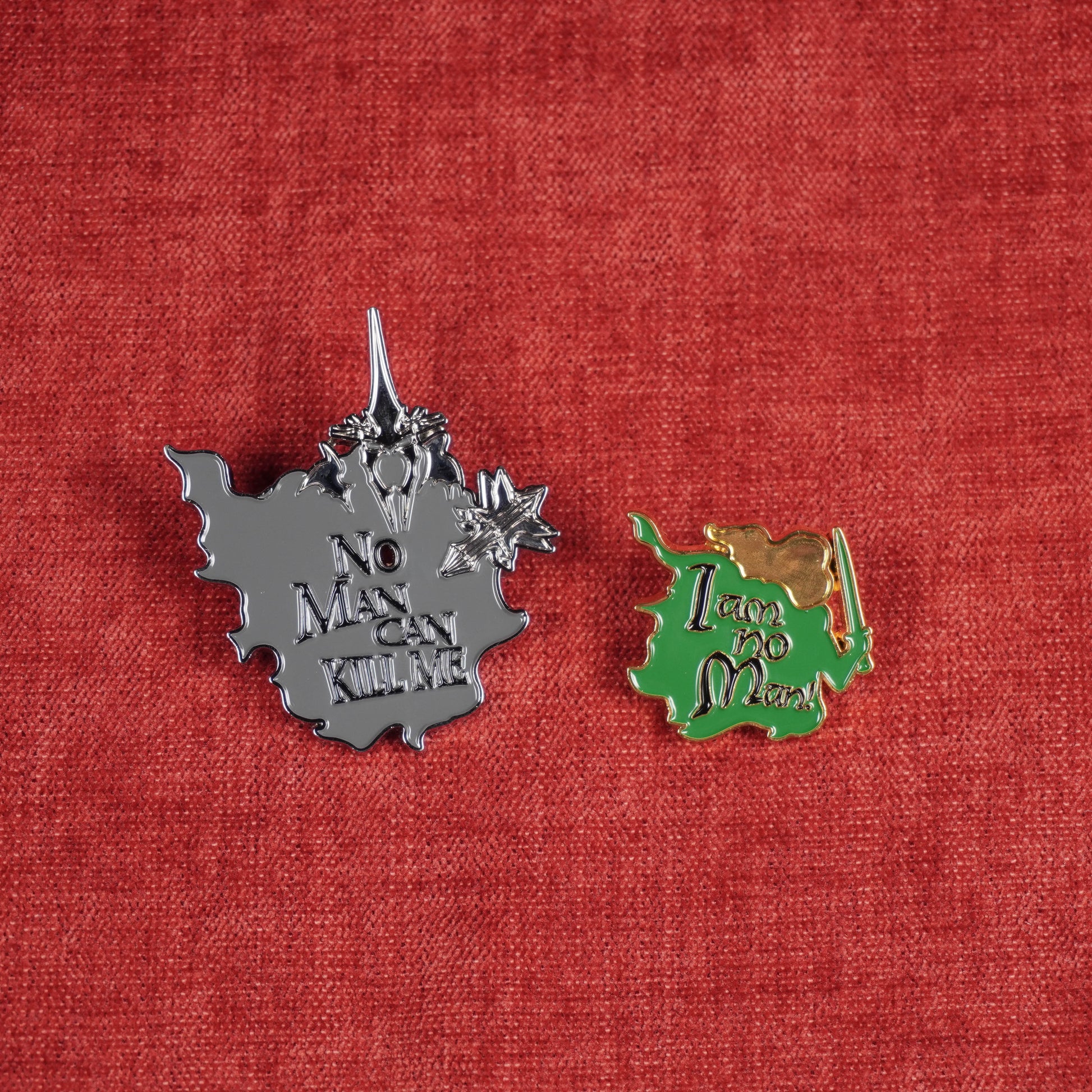 "I Am No Man!" Pin Set