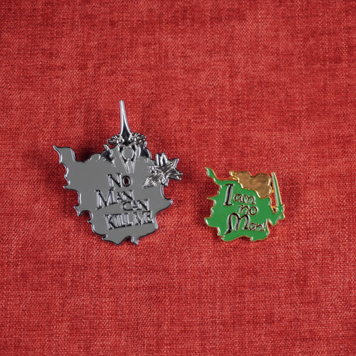 "I Am No Man!" Pin Set