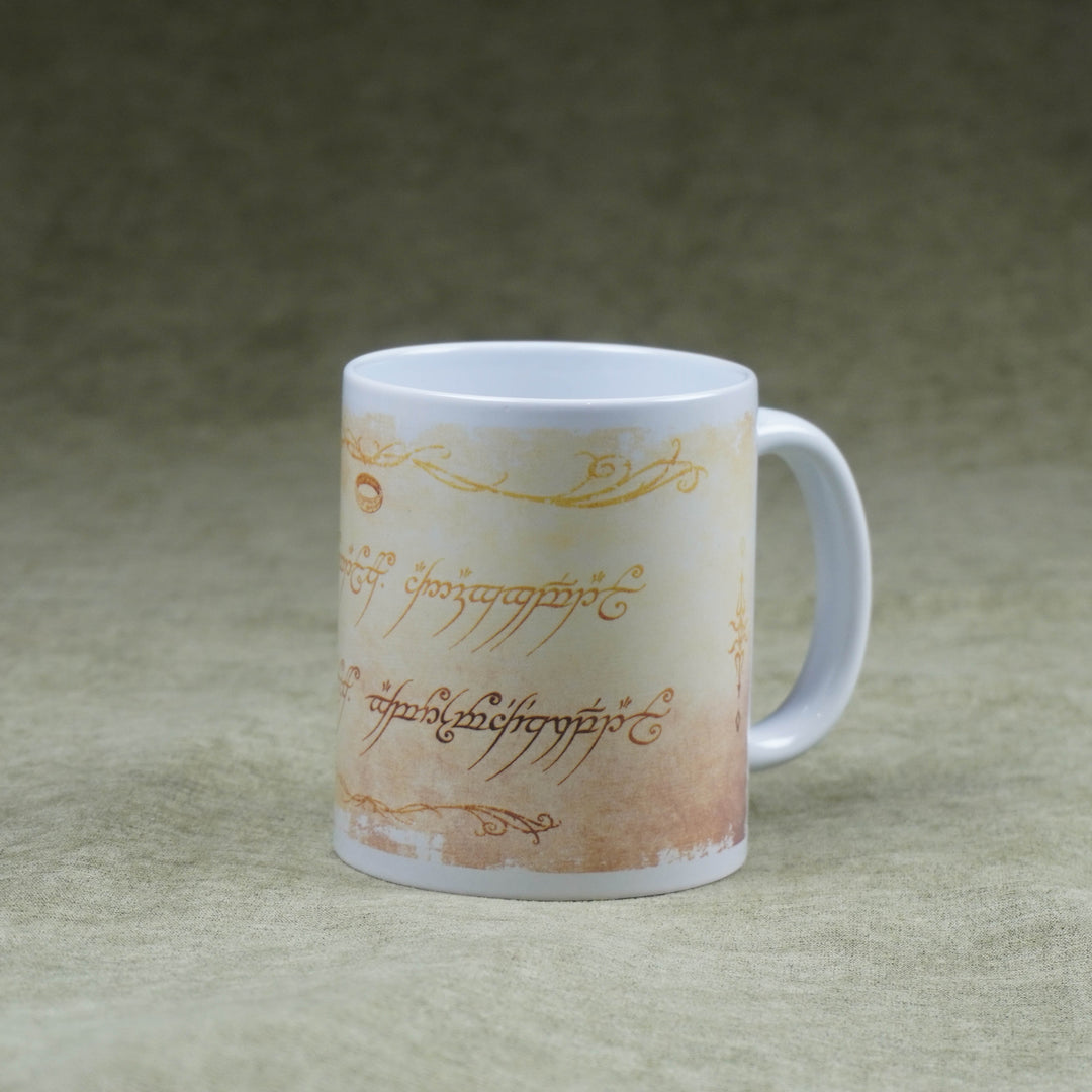 The Lord of the Rings™ Inscription White Ceramic Mug
