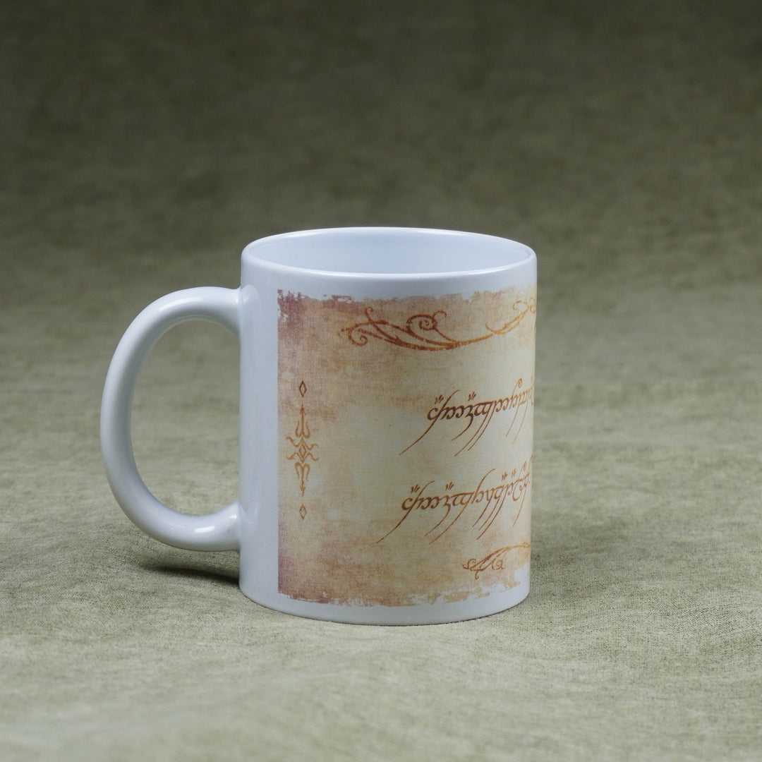 The Lord of the Rings™ Inscription White Ceramic Mug