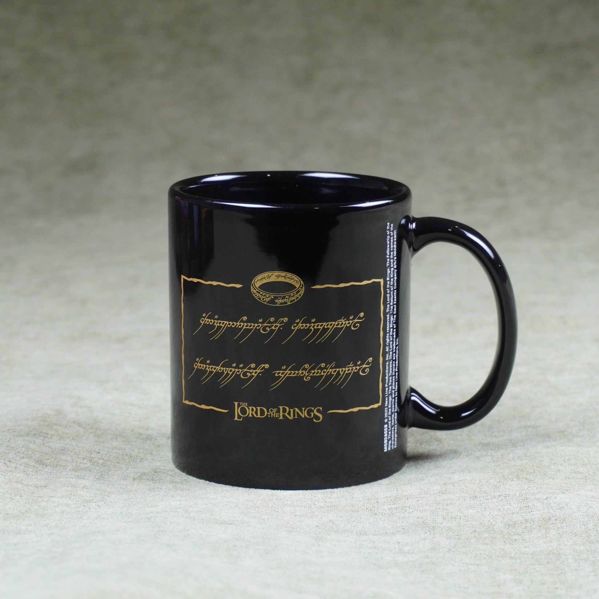 The Lord of the Rings™ The One Ring™ Black Ceramic Mug