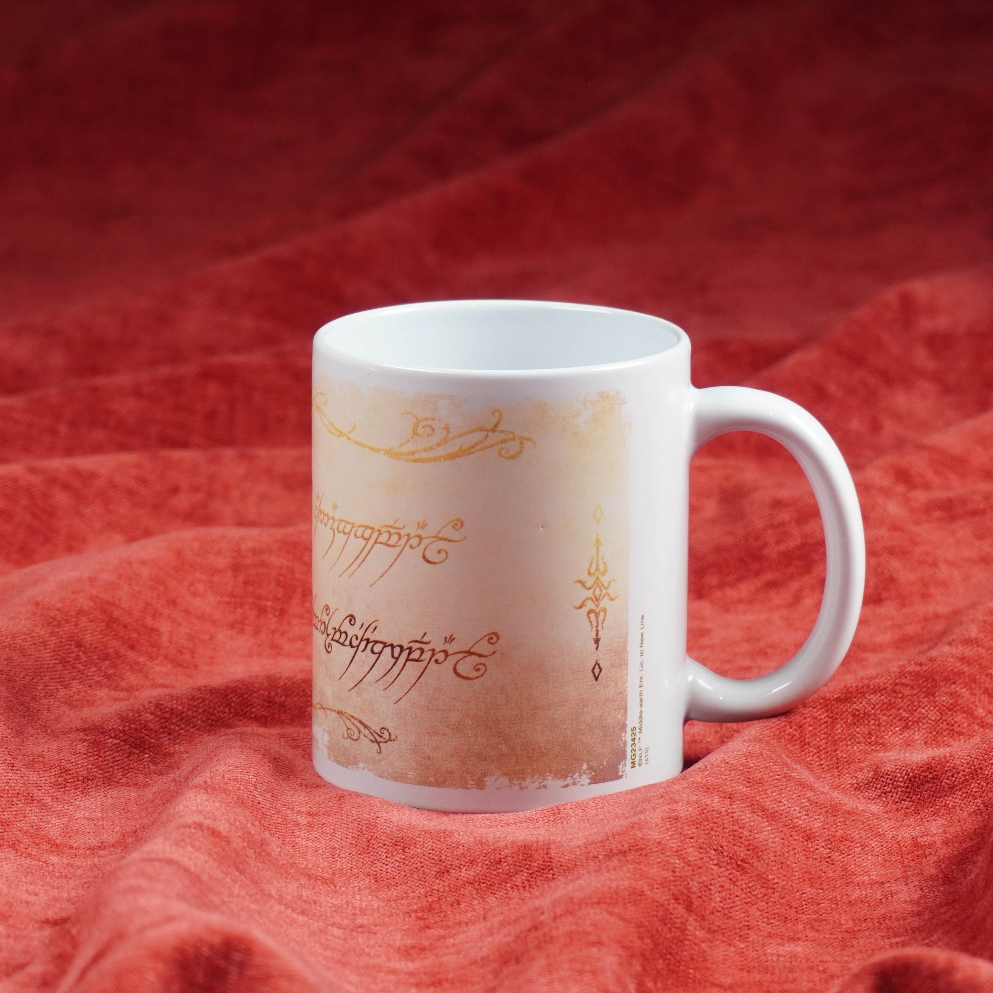 The Lord of the Rings™ Inscription White Ceramic Mug