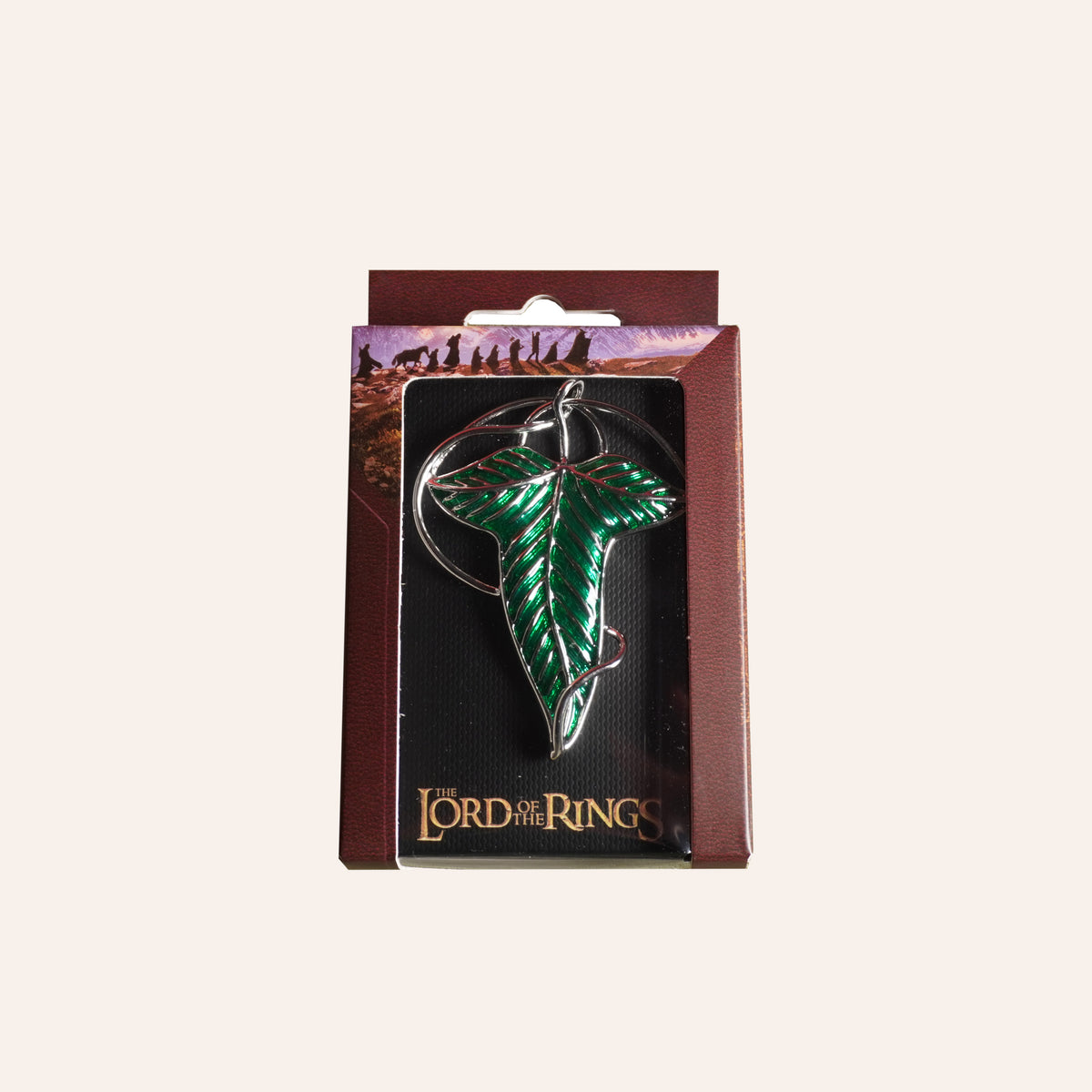 Elven Leaf Costume Pin Brooch