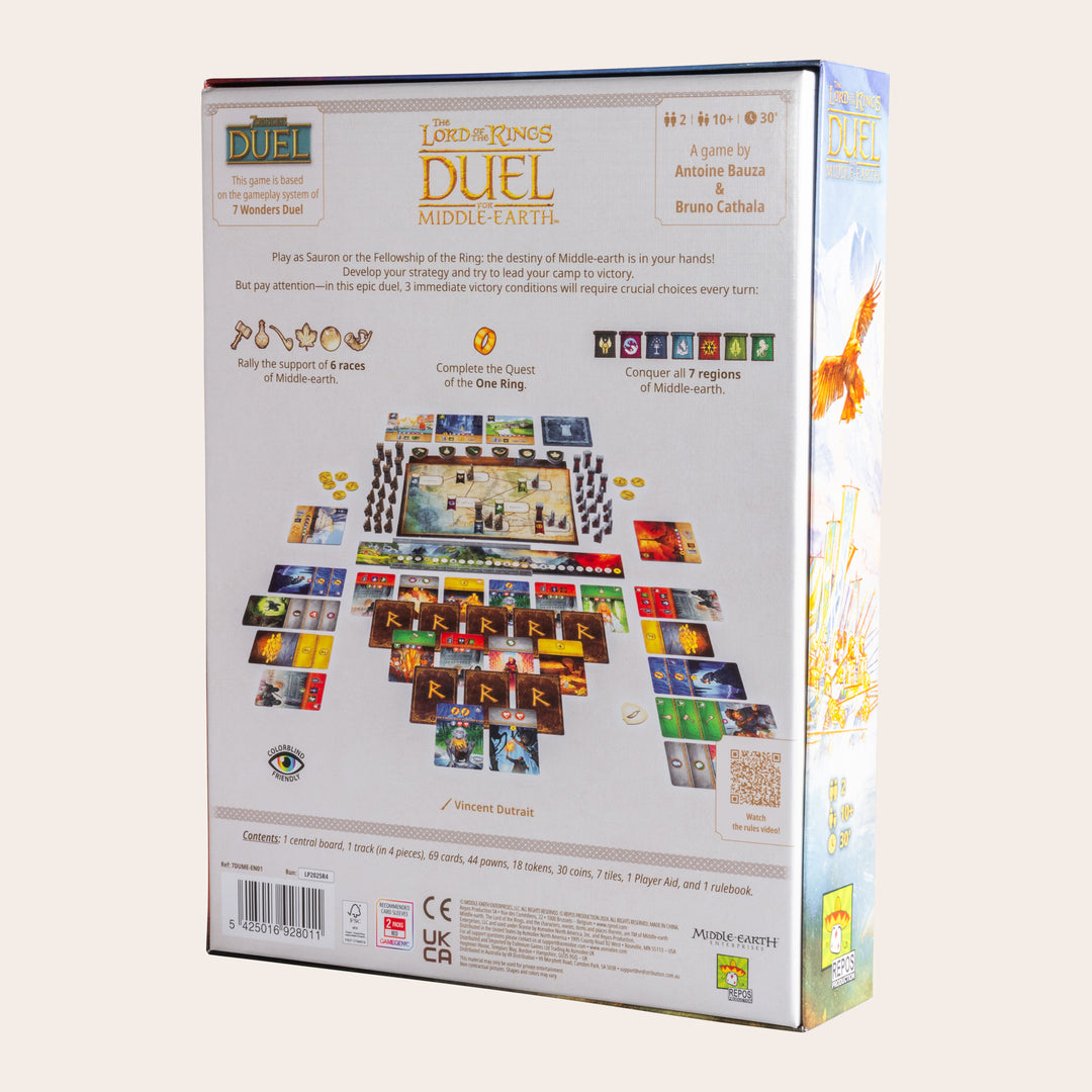 The Lord of the Rings™: Duel for Middle-earth™ Board Game