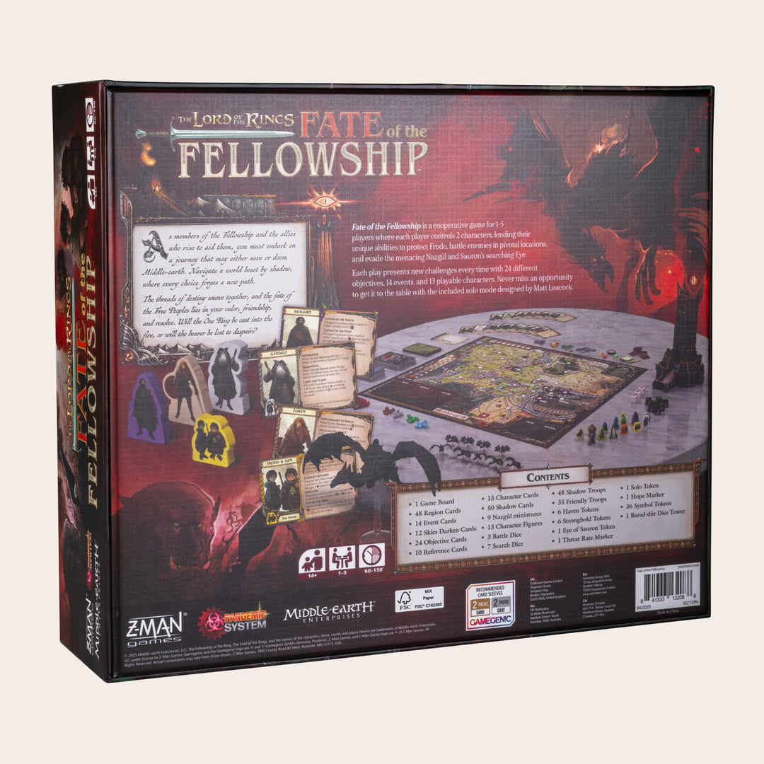 The Lord of the Rings™ Fate of the Fellowship™ Boardgame