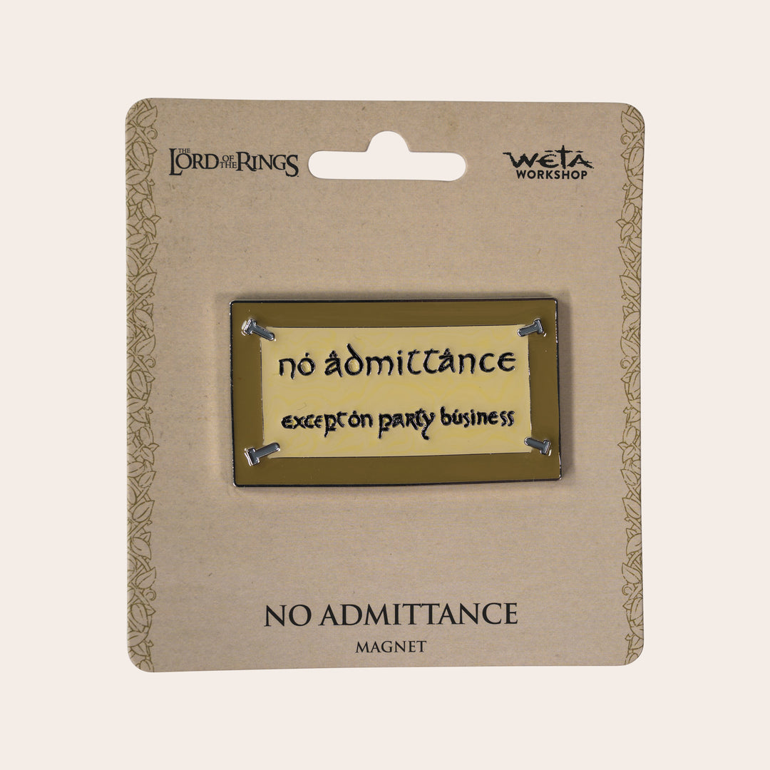 No Admittance Magnet