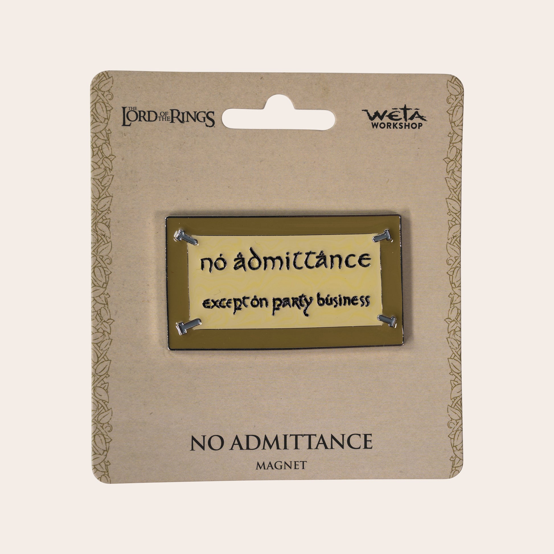 No Admittance Magnet