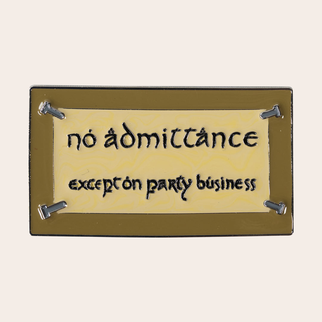 No Admittance Magnet