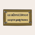 No Admittance Magnet