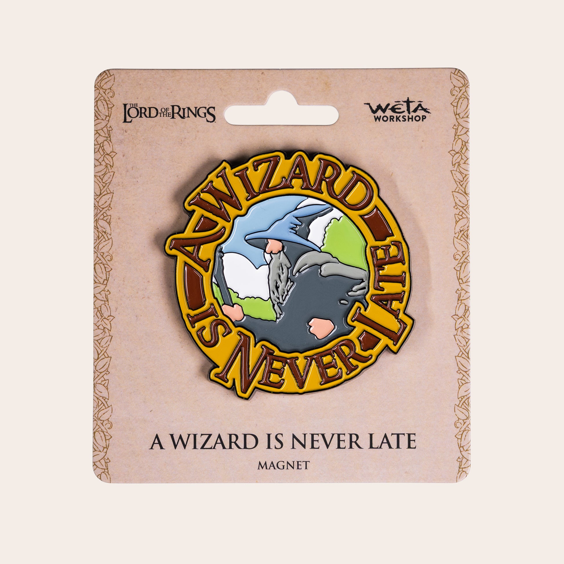 A Wizard is Never Late Magnet