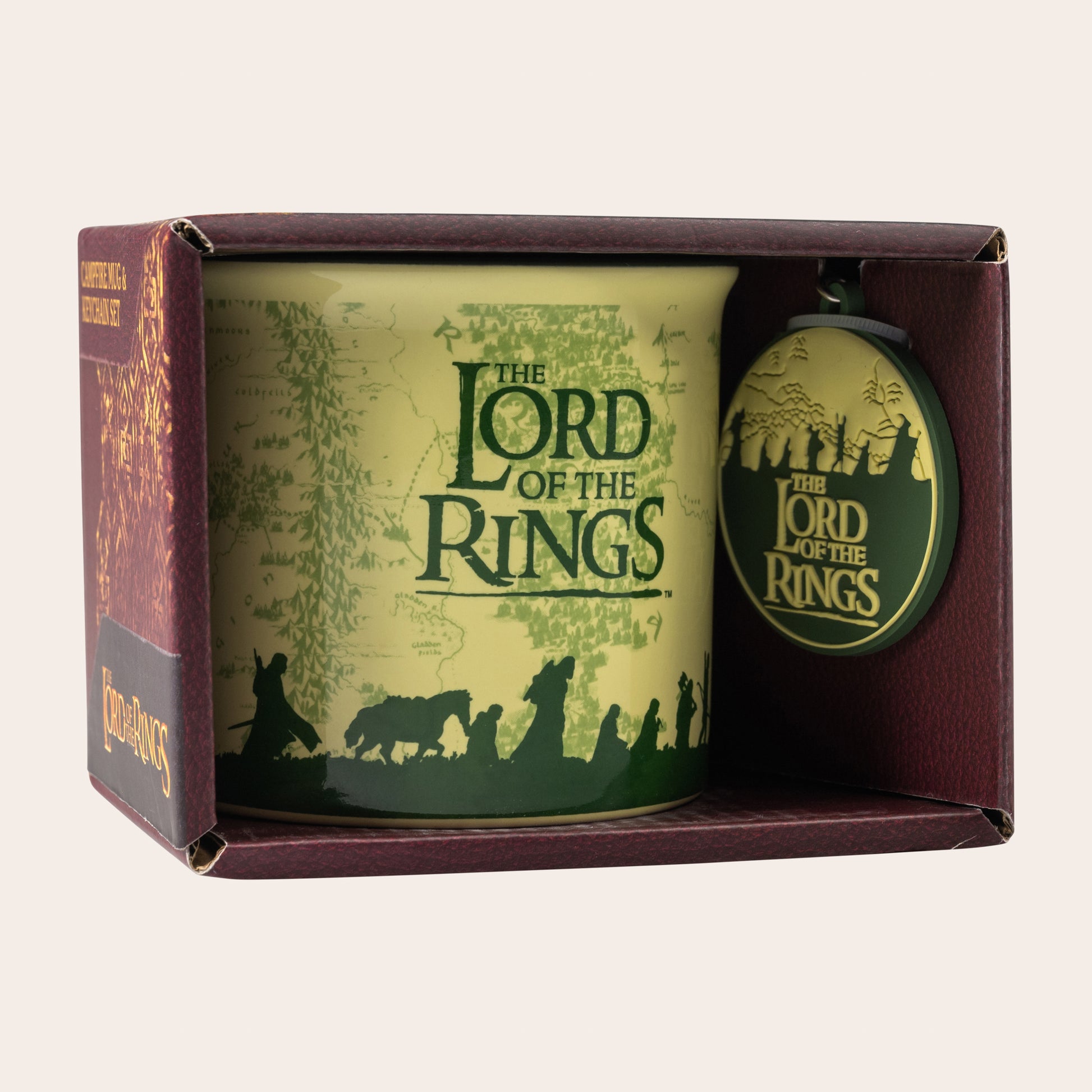The Lord of the Rings™ Campfire Mug and Keychain Gift Set