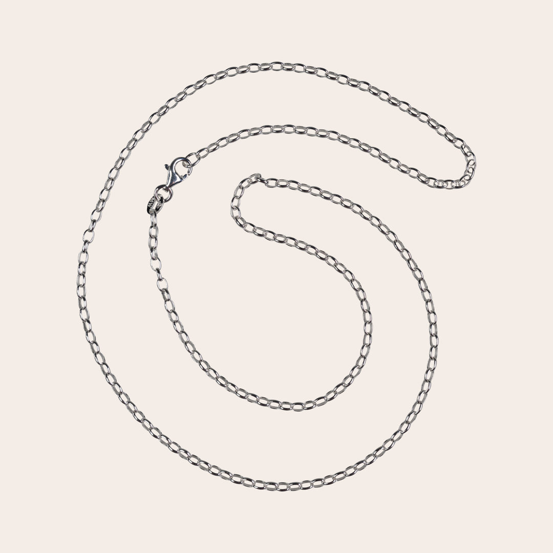 Chain Necklace Sterling Silver - 50cm
