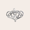 Elrond™ Brooch Pendant Sterling Silver