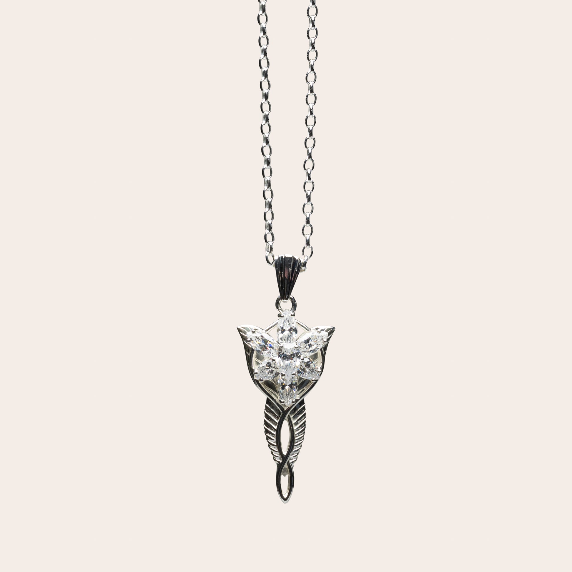 Arwen Evenstar™ Pendant and Chain Sterling Silver