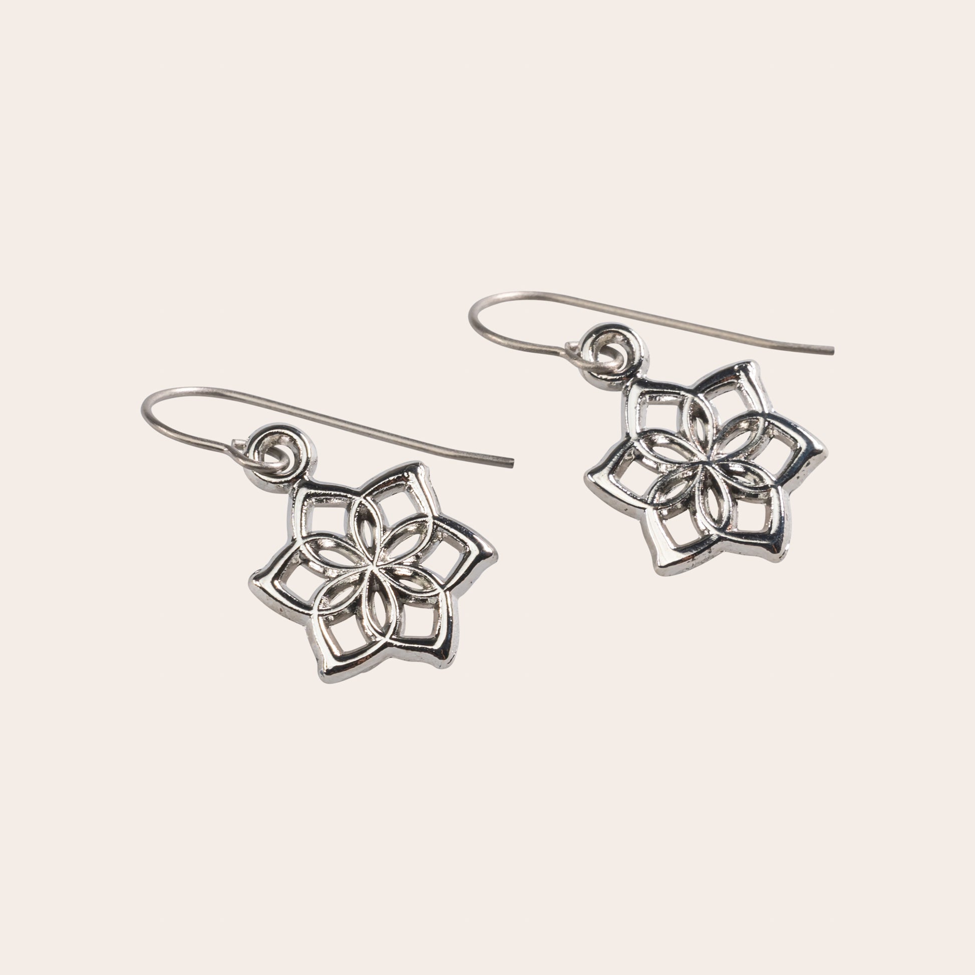 Galadriel™ Flower Earrings Sterling Silver