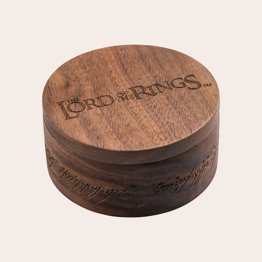 The Noble Collection The Lord of the Rings The One Ring - Gold Plated Sterling Silver One Ring The Noble Collection The Lord of the Rings The One Ring - Gold Plated Sterling Silver One Ring