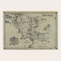 The Lord of the Rings™ Parchment Map #1