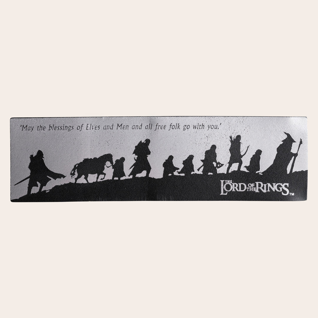 The Lord of the Rings™ Fellowship Leather Bookmark