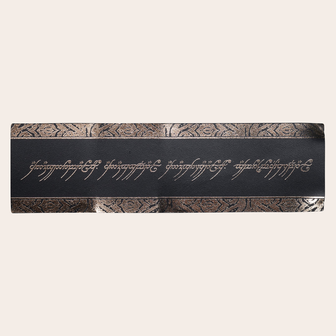 The Lord of the Rings™: The One Ring™ Inscription Leather Bookmark