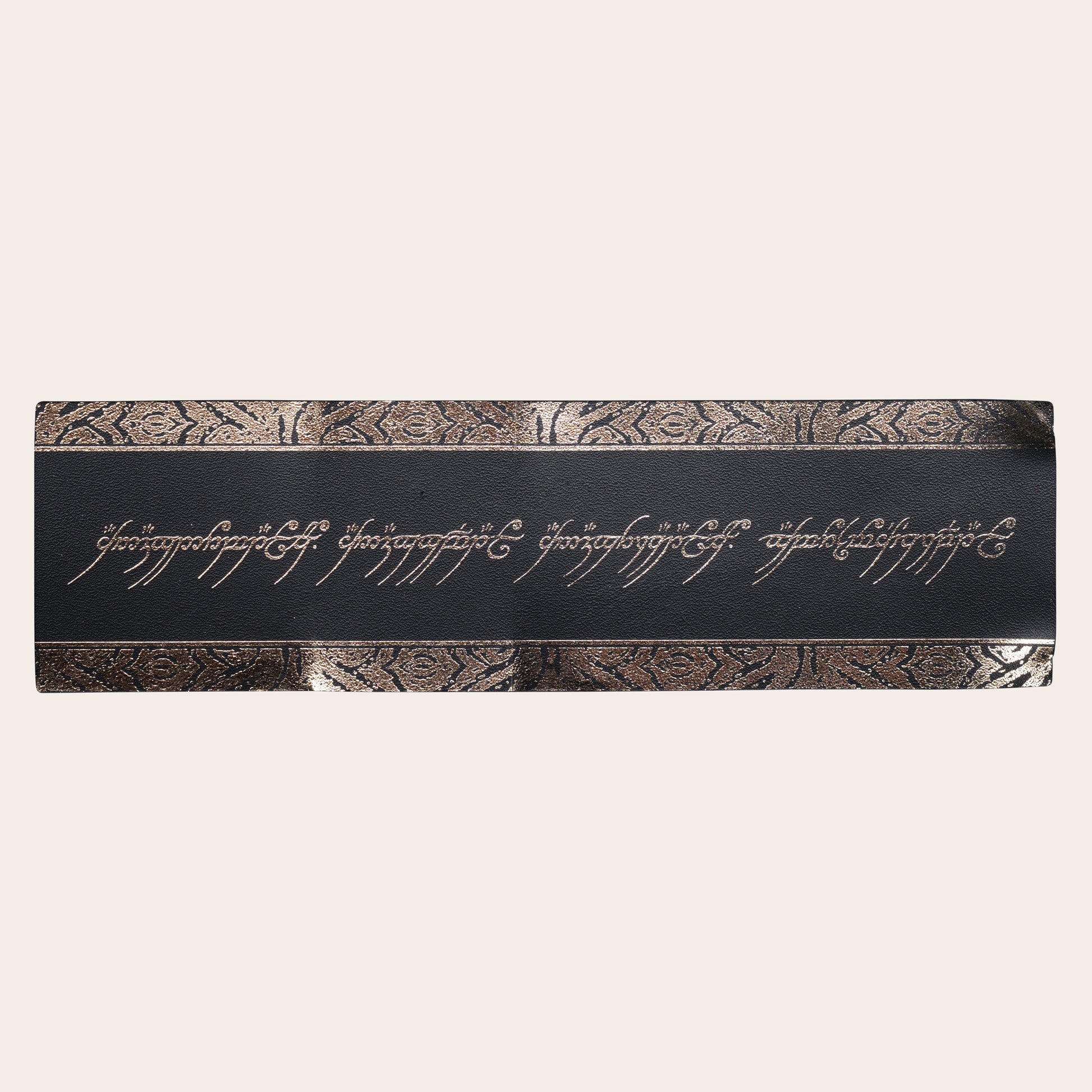 The Lord of the Rings™: The One Ring™ Inscription Leather Bookmark