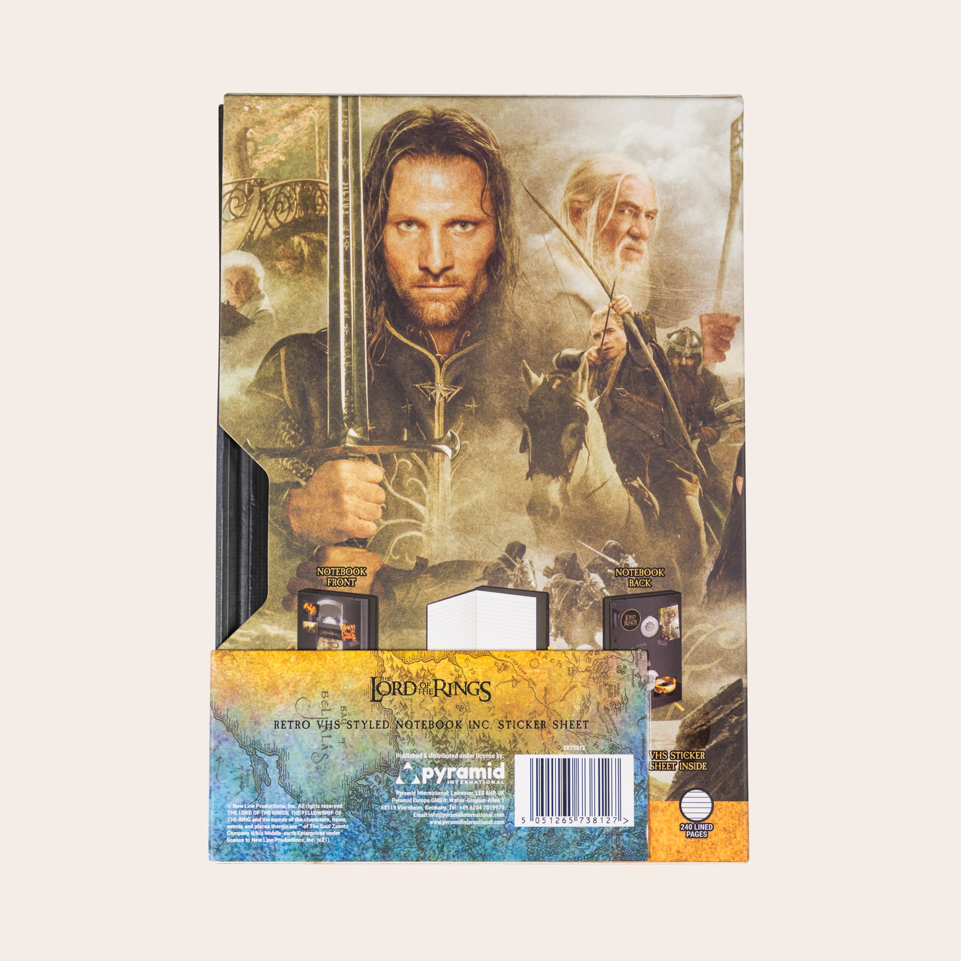 The Lord of the Rings™ VHS-Style Premium Notebook